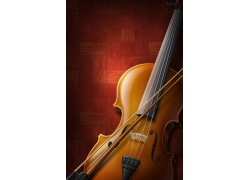 小提琴背景分层素材
