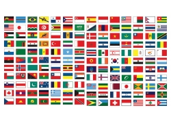 世界各国国旗素材