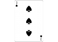 黑桃3扑克