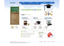 韩国学习教育网站设计