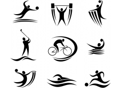 体育运动标志设计图片